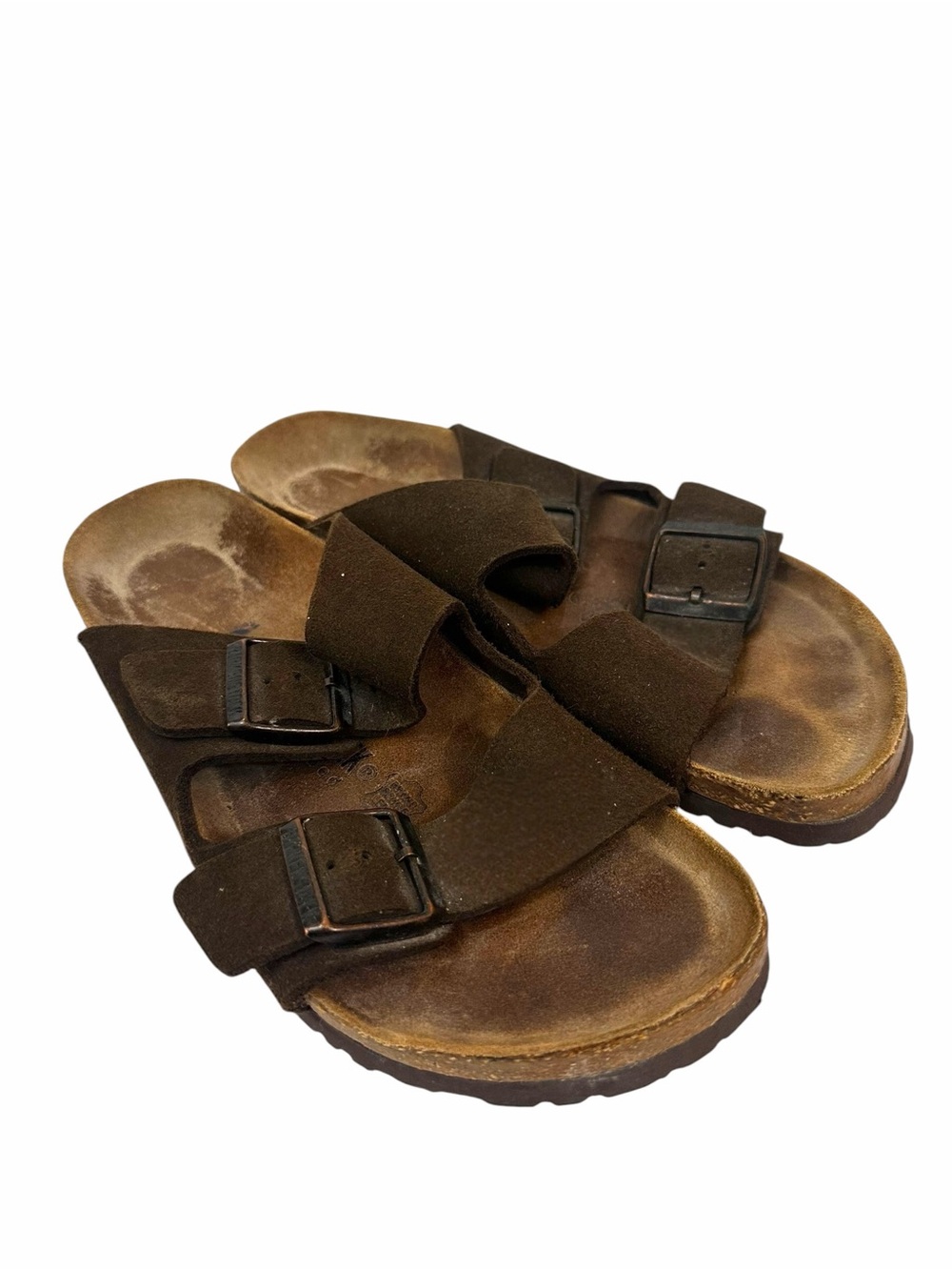 Birkenstock Brown Suede Arizona Sandals Size US9 / EU40